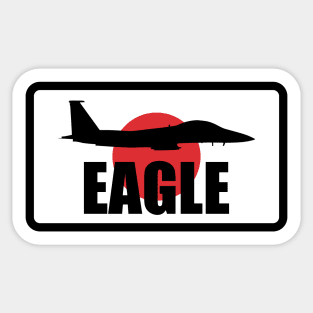 Japanese F-15 Eagle Sticker